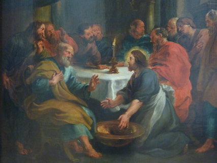 Rubens, De voetwassing, Musée des Beaux Arts Dijon
