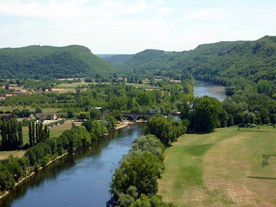 de Dordogne bij Beynac