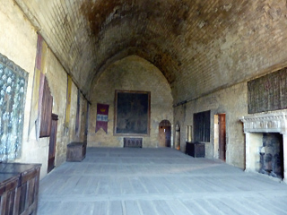 hal van kasteel van Beynac