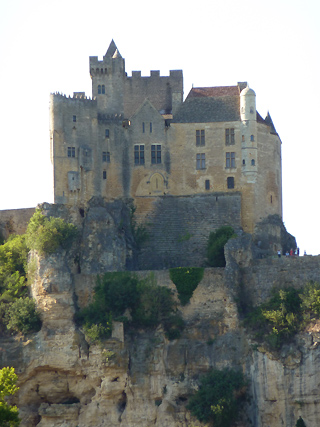 kasteel van Beynac, vanaf de Dordogne