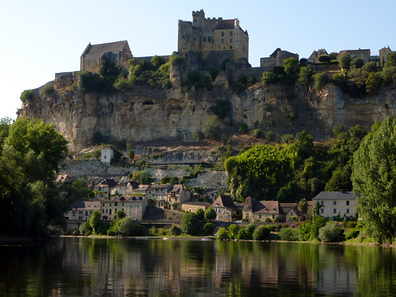 Beynac, kasteel vanf de Dordogne