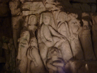 Denez sous Foue, la Cave aux sculptures
