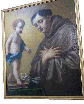 Antonius van Padua, Murillo in de kapel van Chenonceau