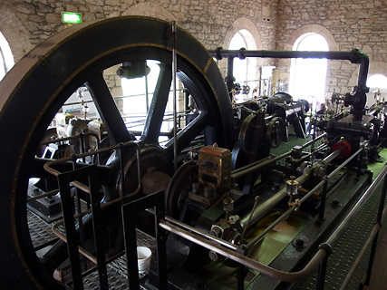 New Lanark Mill, de machine