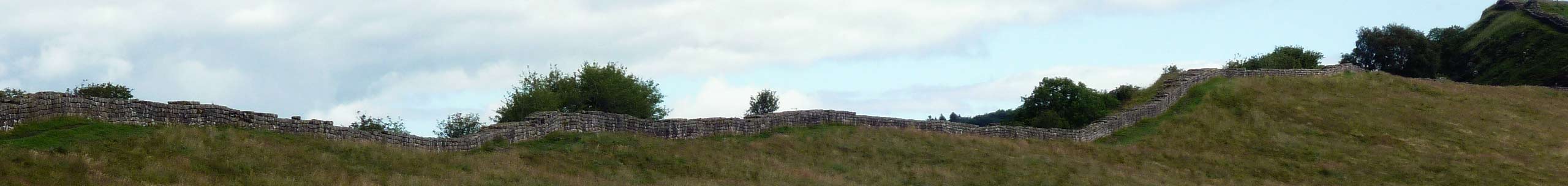 muur van Hadrianus bij Cawfields