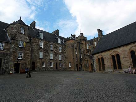 Stirling Castle, binnenplaats