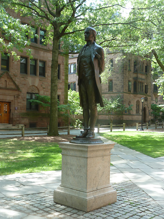 New Haven, oud student van Yale, Nathan Hale (class of 1773)