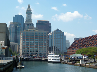 Boston, de boot ligt klaar voor de cruise