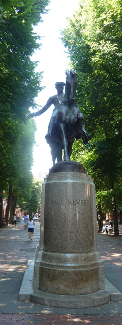 Boston, de patriot Paul Revere
